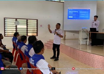 Kepala Bapas Samarinda Sosialisasikan Aplikasi BSM kepada Klien Pemasyarakatan di Wilayah Kutai Barat